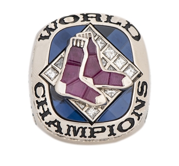 2007 Boston Red Sox World Series Championship Players Style Ring With Original Presentation Box